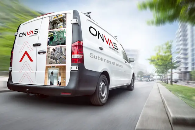 Furgo mantenimiento de ascensores